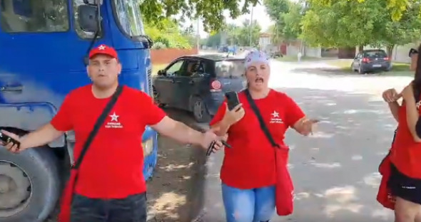 VIDEO // Un concurent electoral stropit la Glodeni cu gaze lacrimogene de către simpatizanții BeCS